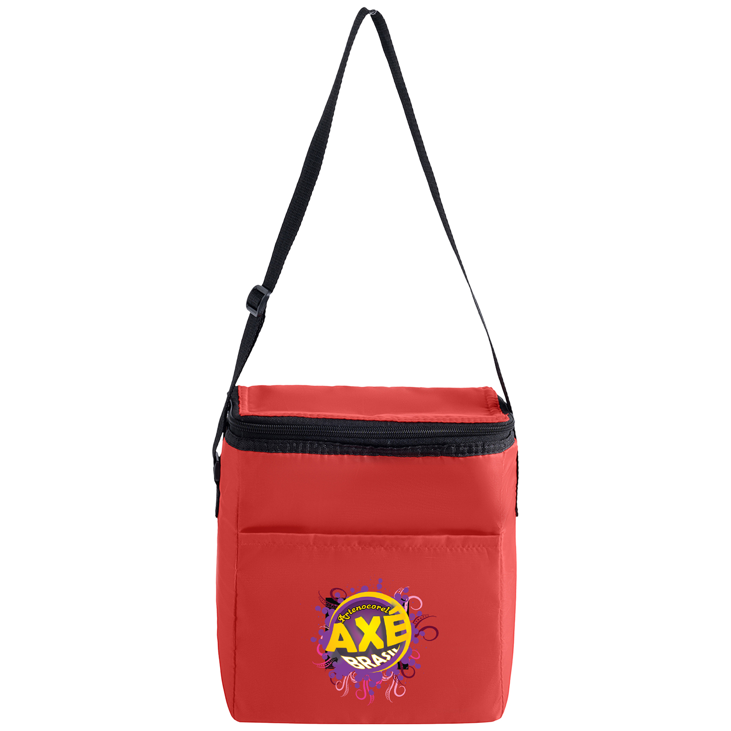 210D Food Safe Foil Lining Lunch Bag w/ Zipper closure 4