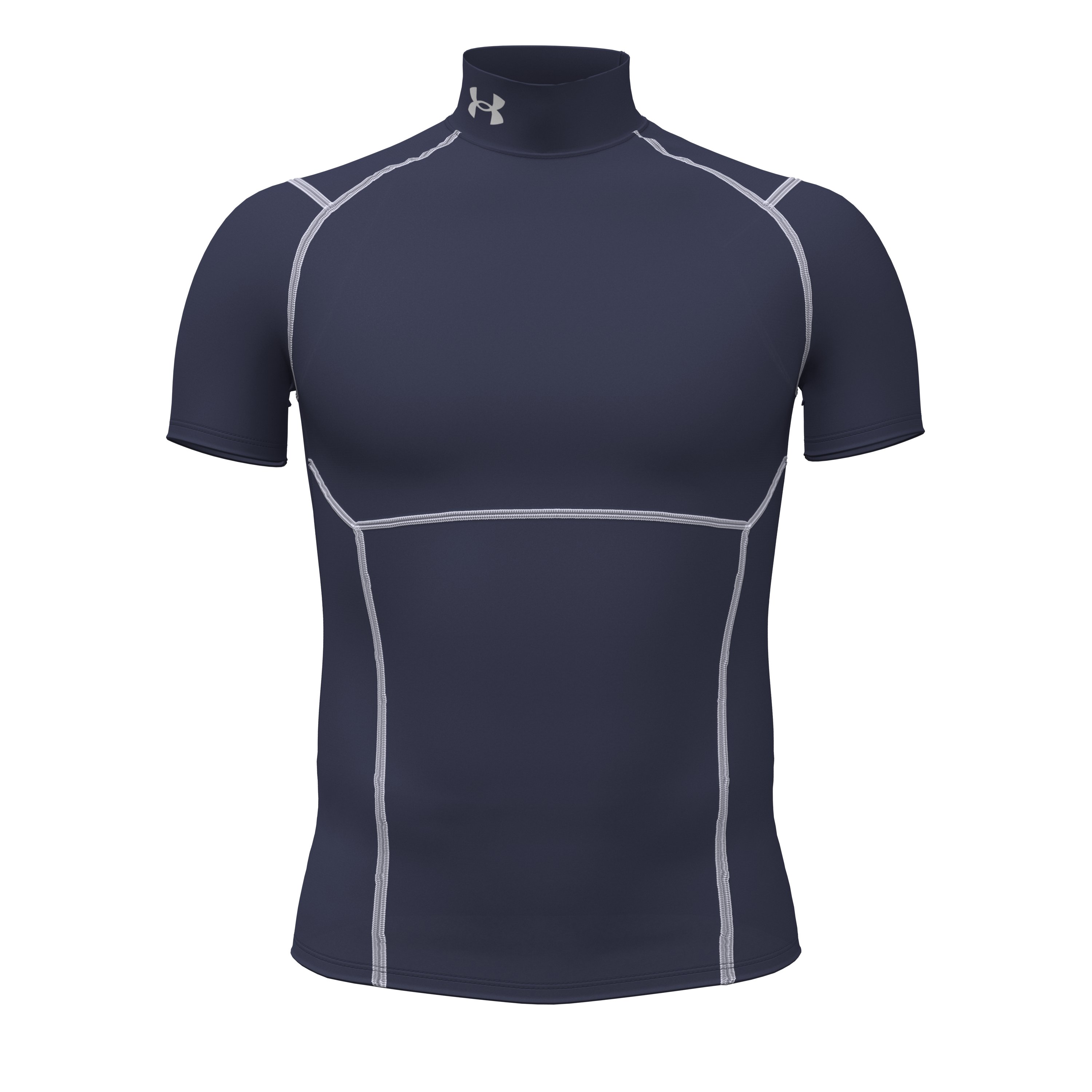 HeatGear Elite Men's Compression Mock Short Sleeve 5