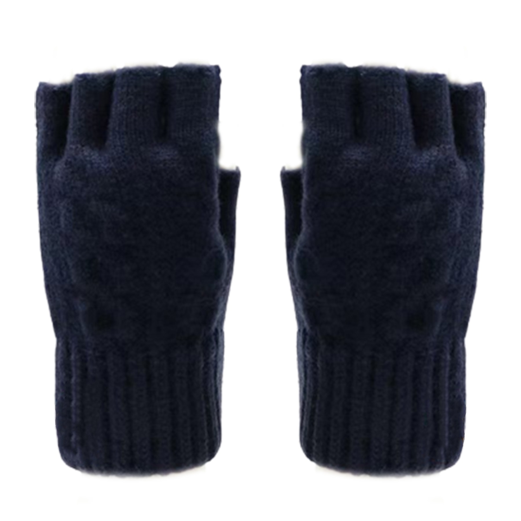 Knit Fingerless Gloves 3