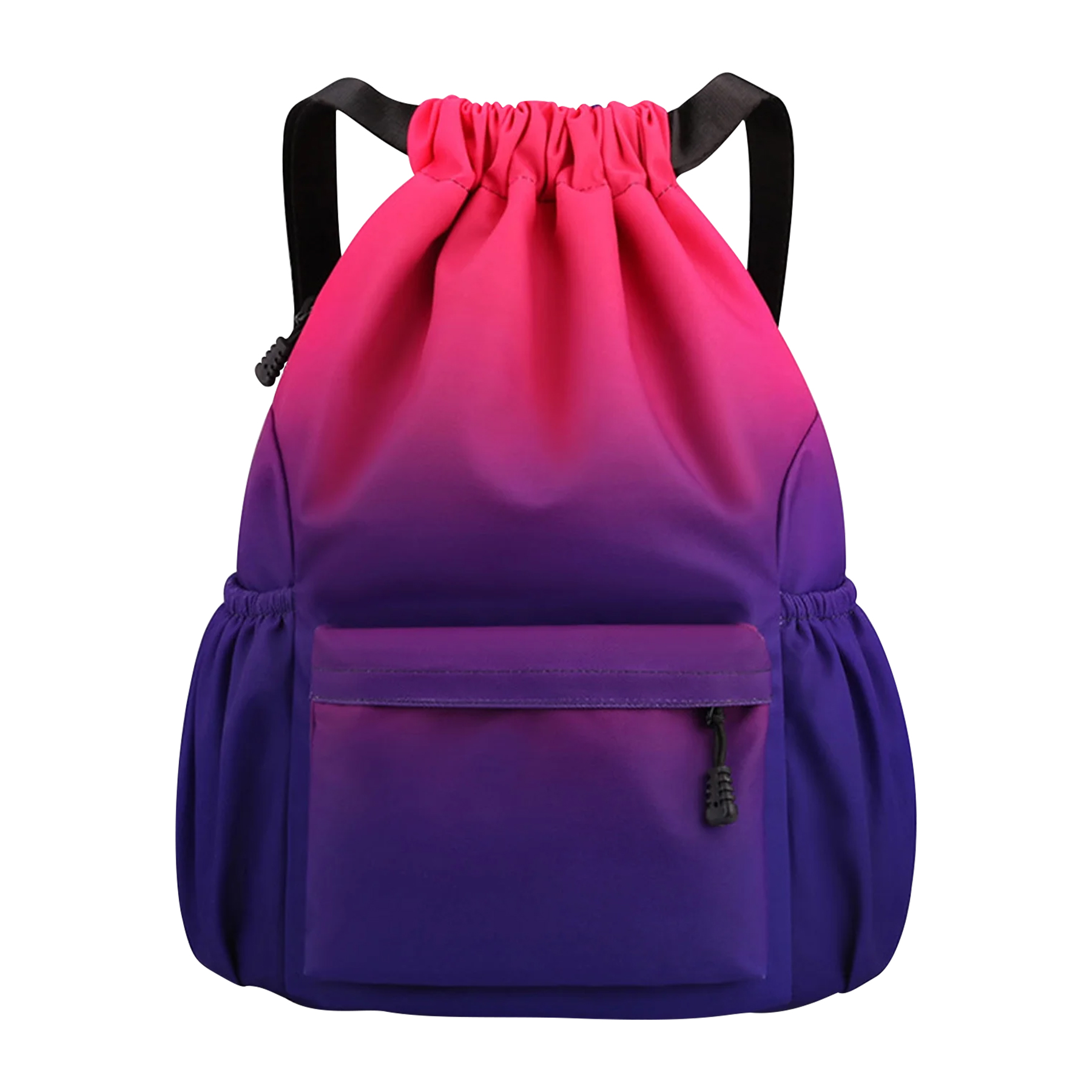Waterproof Wide Shoulder Straps Colorful Drawstring Sports Backpack 4