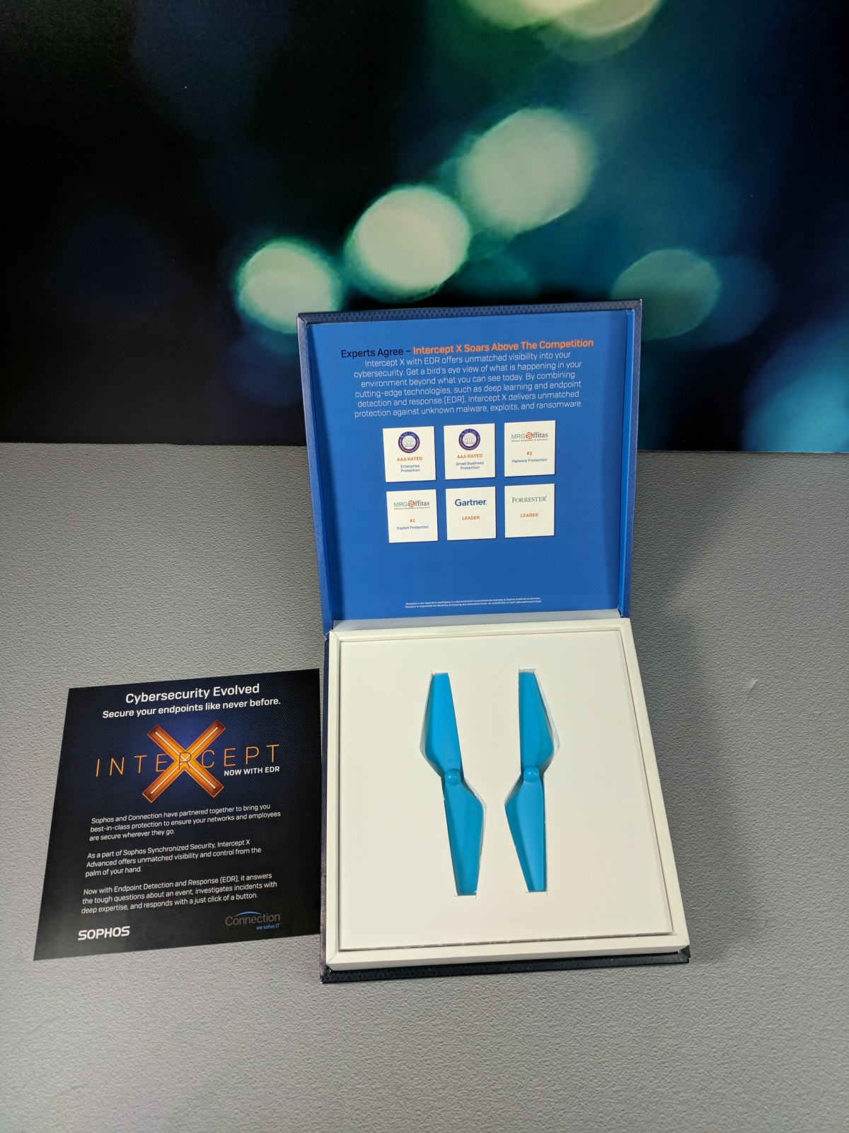 Custom Printed Full Color Hinged Soft Touch Luxury Gift Box - 8x8x2 10