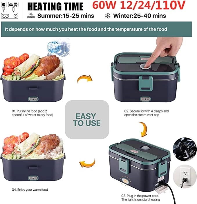 Portable Food Warmer/Electric Lunchbox 8