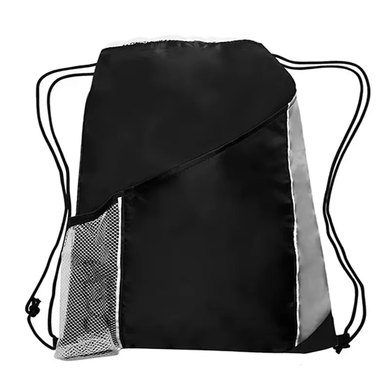 Tri-Color Drawstring Sports Backpack 6