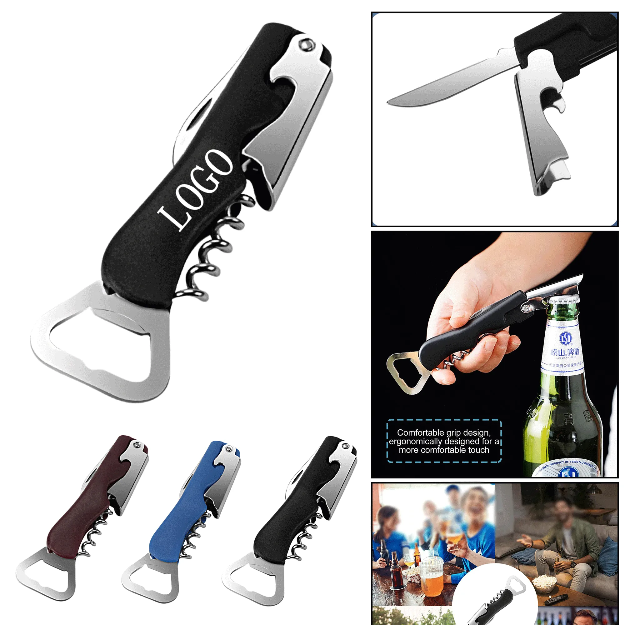 Stainless Steel Bottle Opener 1