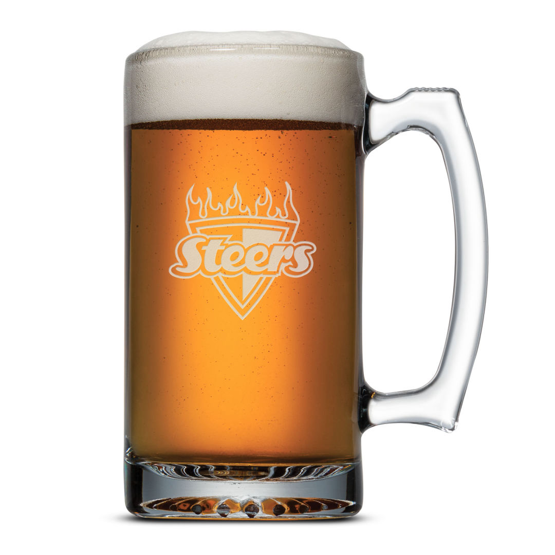 Columbus Beer Stein - Deep Etch 3