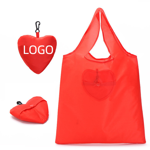 Heart Foldaway Tote Bag 1