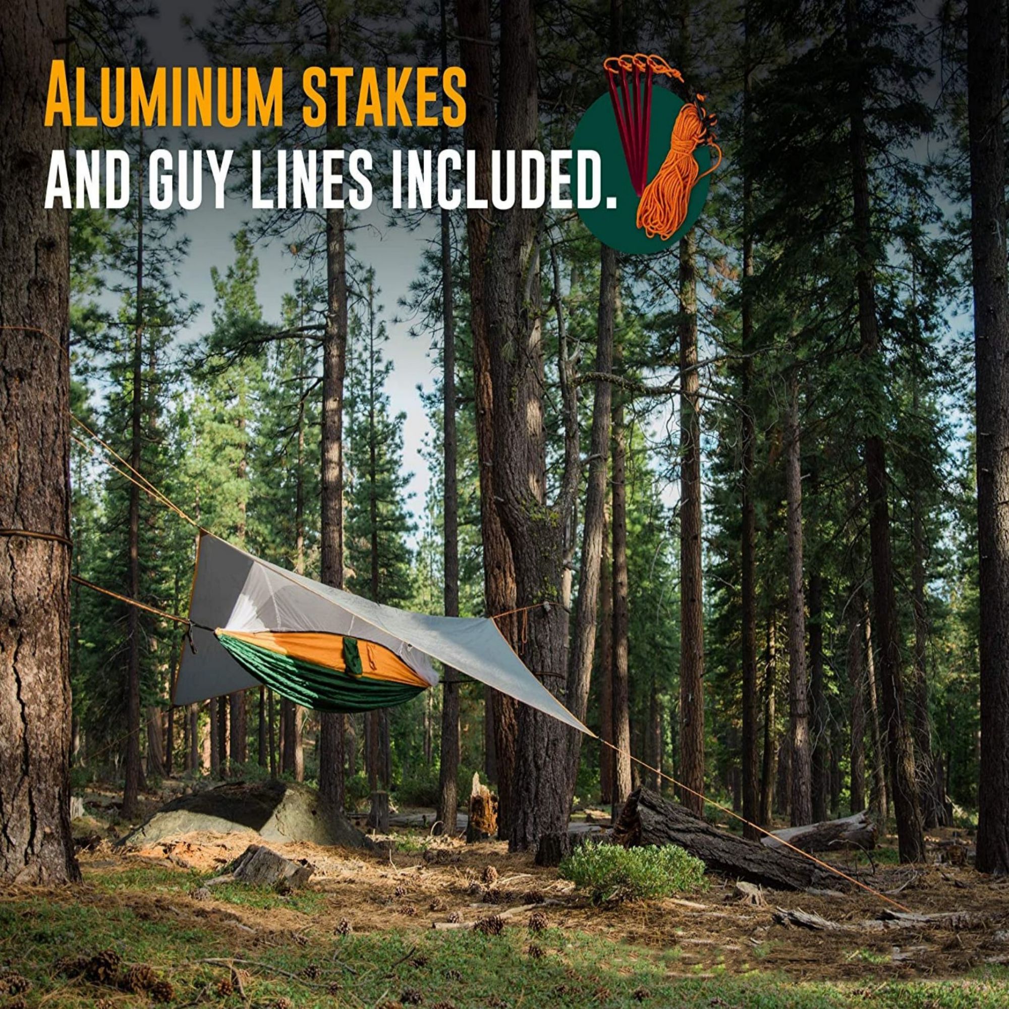 Pu Waterproof Camping Tarp 2