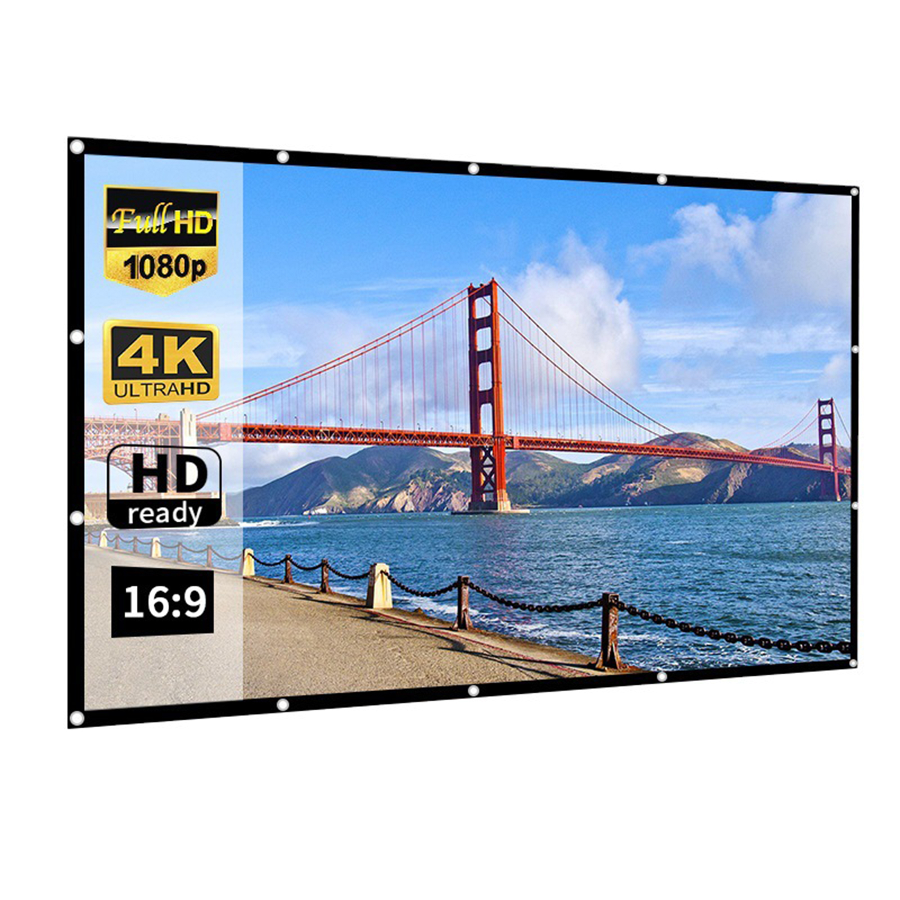 Projector Screen Wide Viewing Angle 3