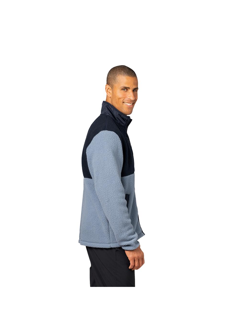 Storm Creek Men's Warm Up Colorblock Sherpa Fleece Jacket 12