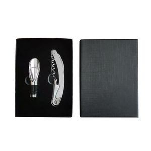 2 In 1 Wine Opener With Pump Vacuum Stopper 11