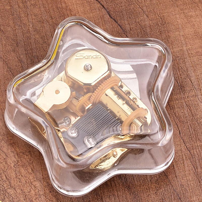 Transparent Acrylic Music Box 4