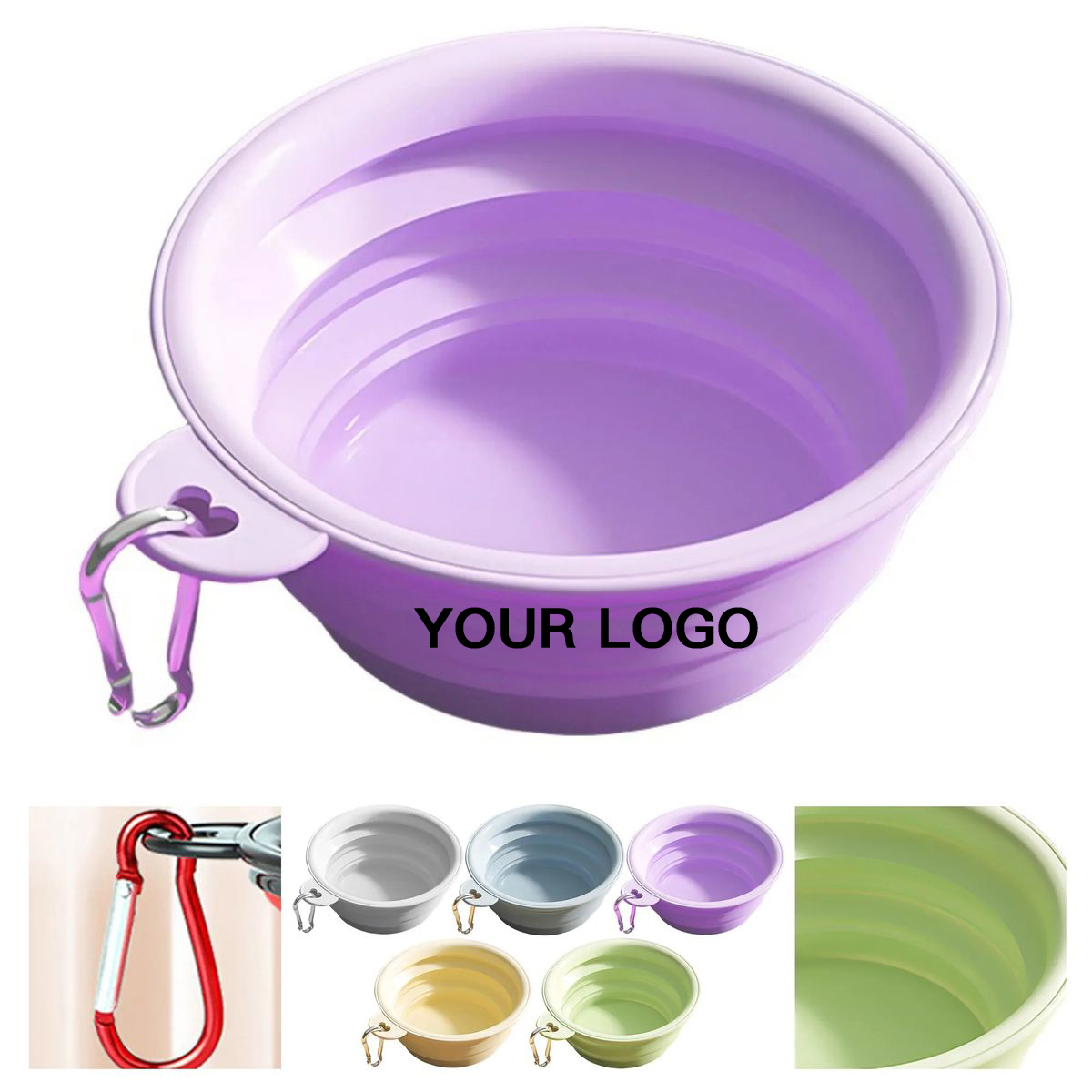 Lightweight Silicone Pet Travel Bowl 6