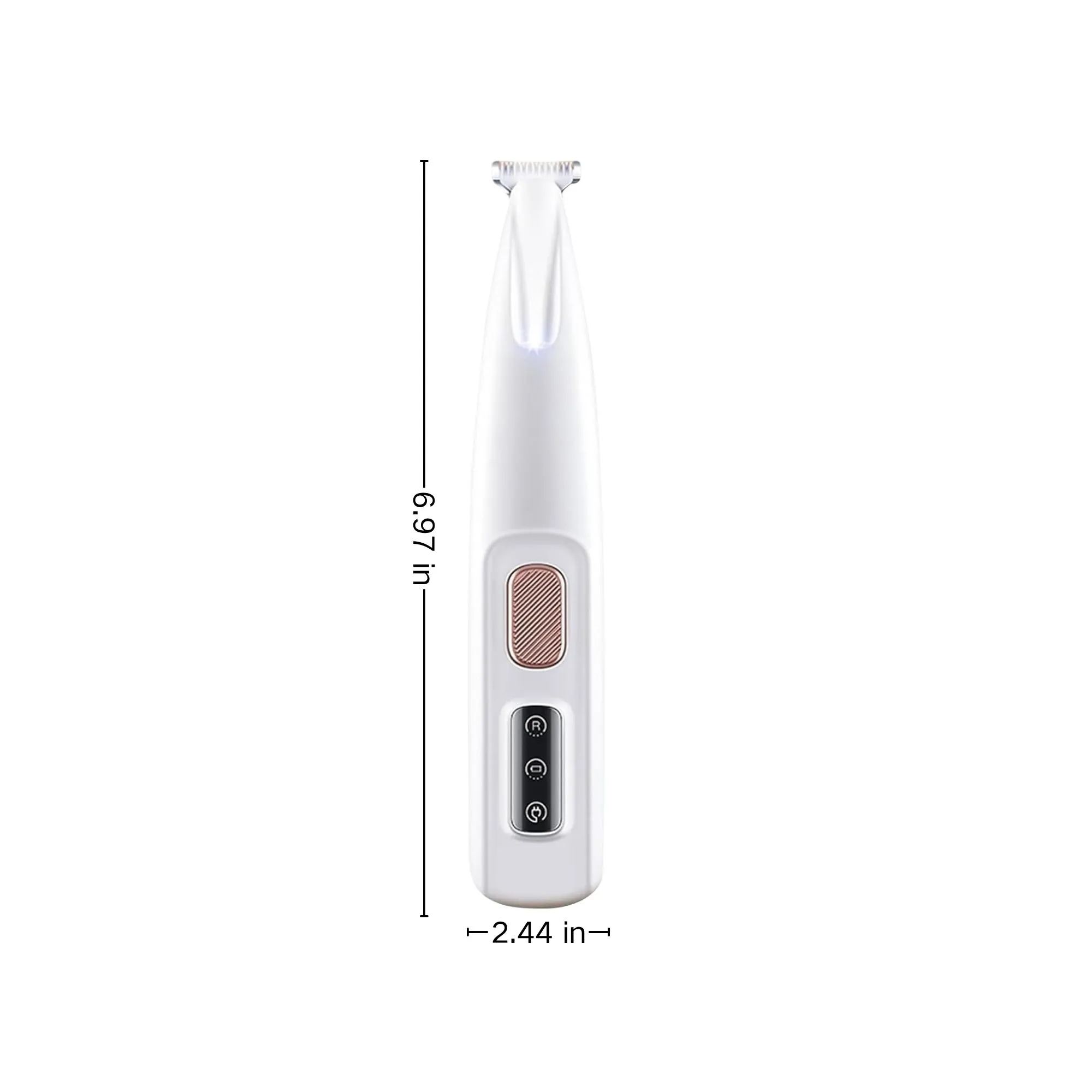 Waterproof LED Lighting Pet Shaver 4