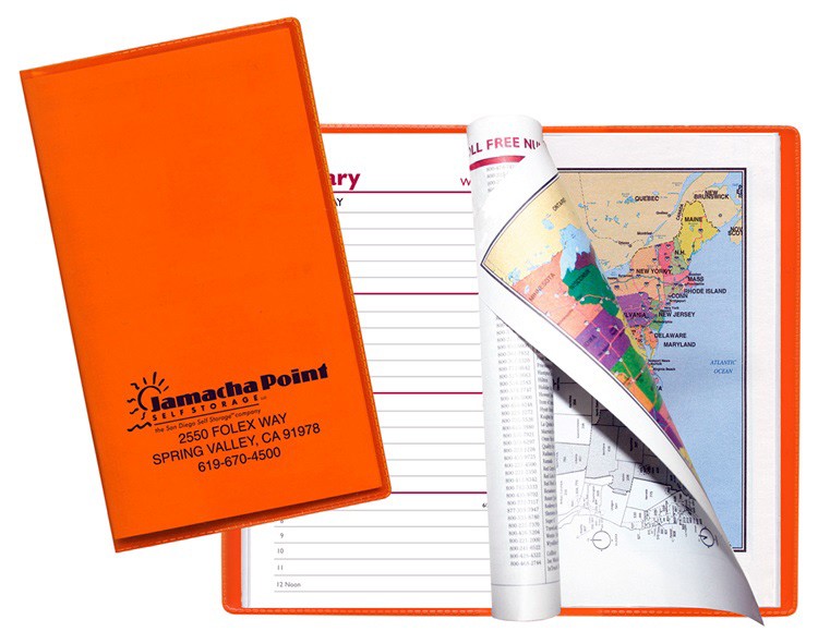 Translucent Vinyl Weekly Pocket Planner 9