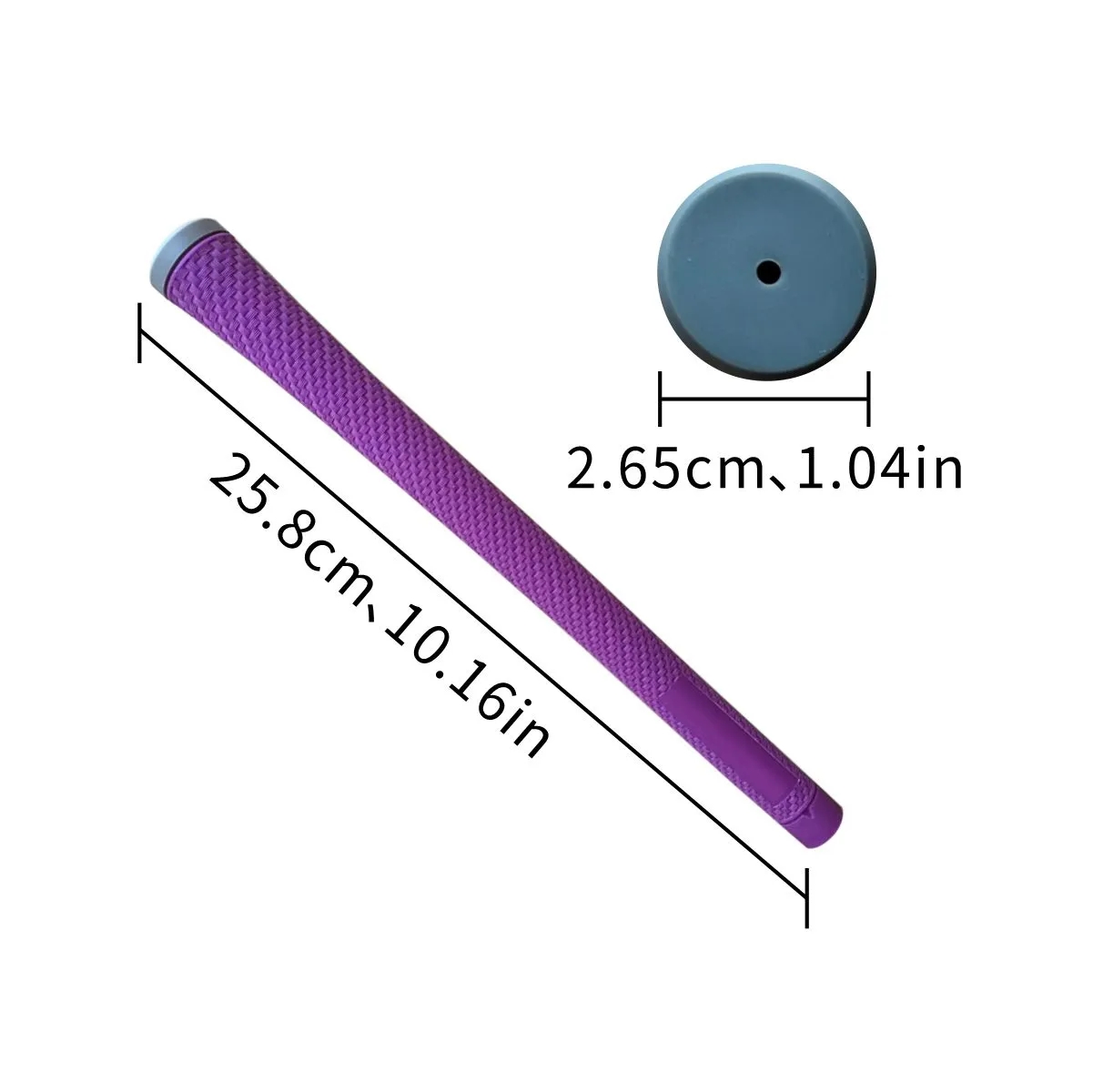 Carbon Texture Women's Golf Club Grips Lightweight 7