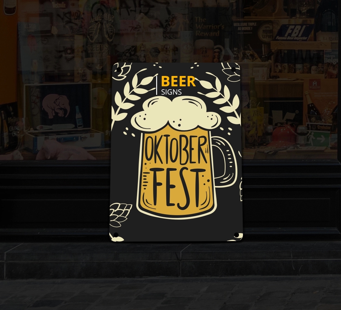 Reflective Beer Signs(1ft x 1ft) 2