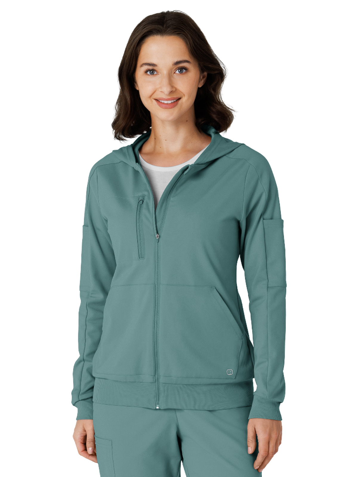Wink - Renew - Knit Womens Four-Pocket Zip Hoodie 32