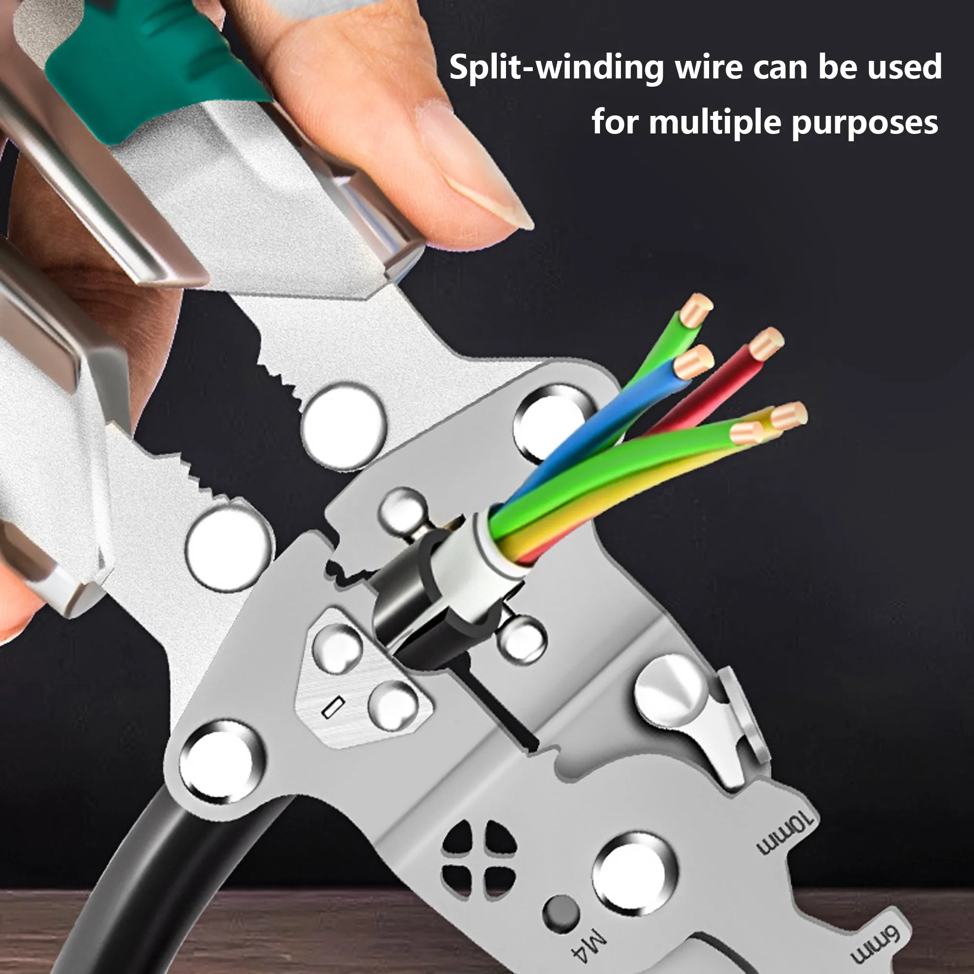 8-in-1 Multifunctional Foldable Wire Stripper 3