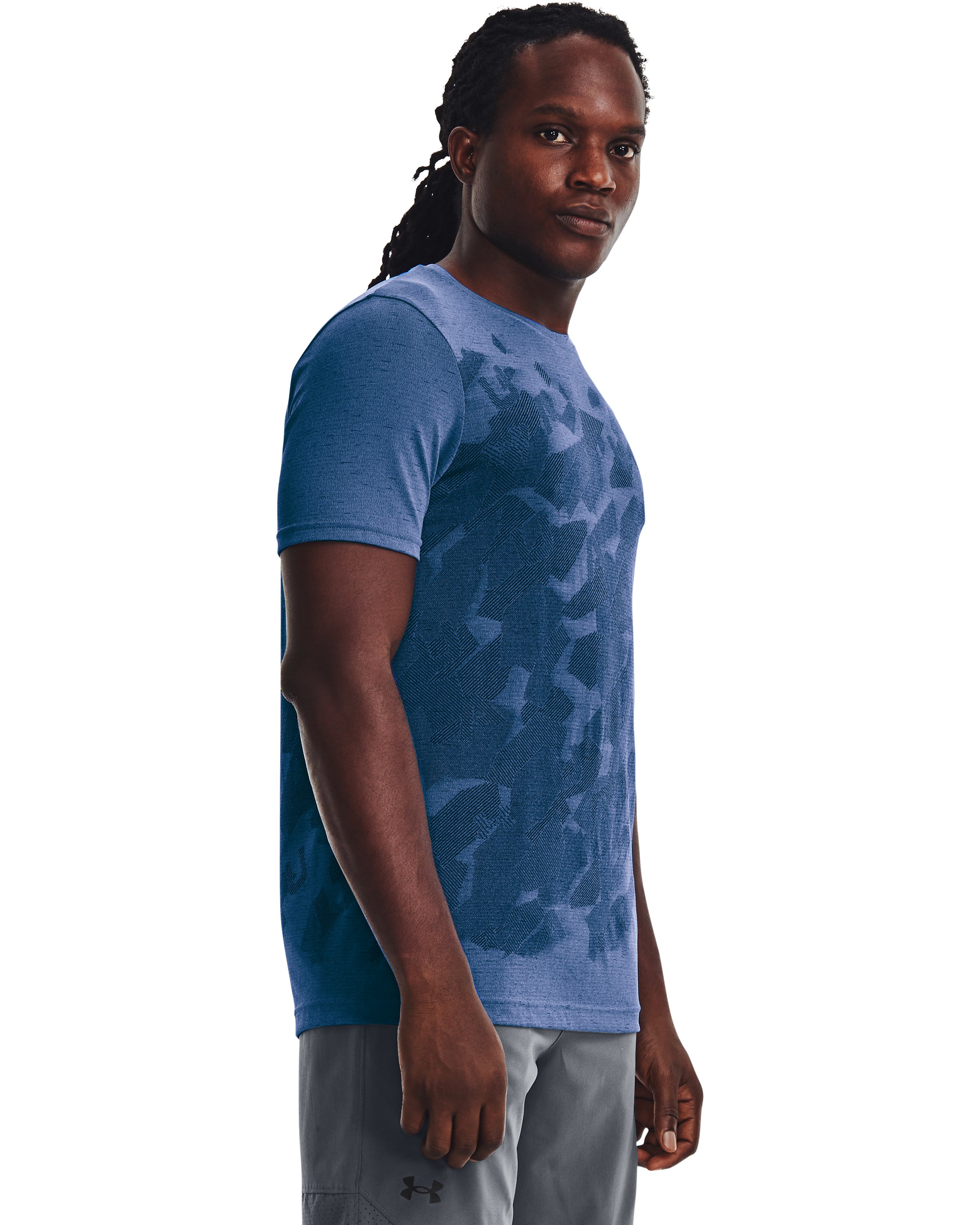 Men's UA Seamless Camouflage Short Sleeve 8
