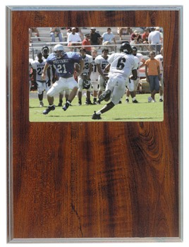 8" x 10" Cherry Finish Slide-In Frame Plaque 2