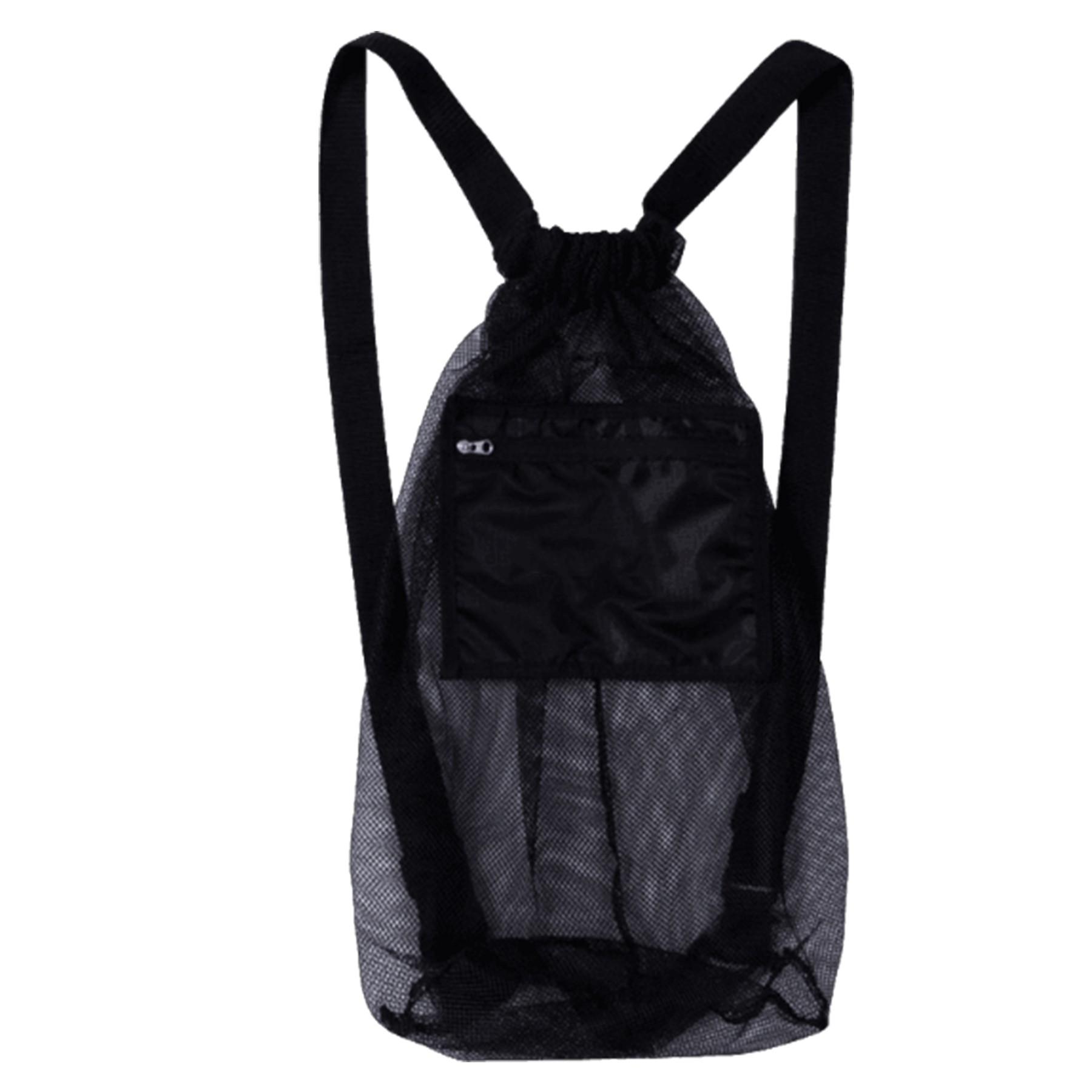 11.81X19.69 Inch Nylon Mesh Drawstring Backpack 3
