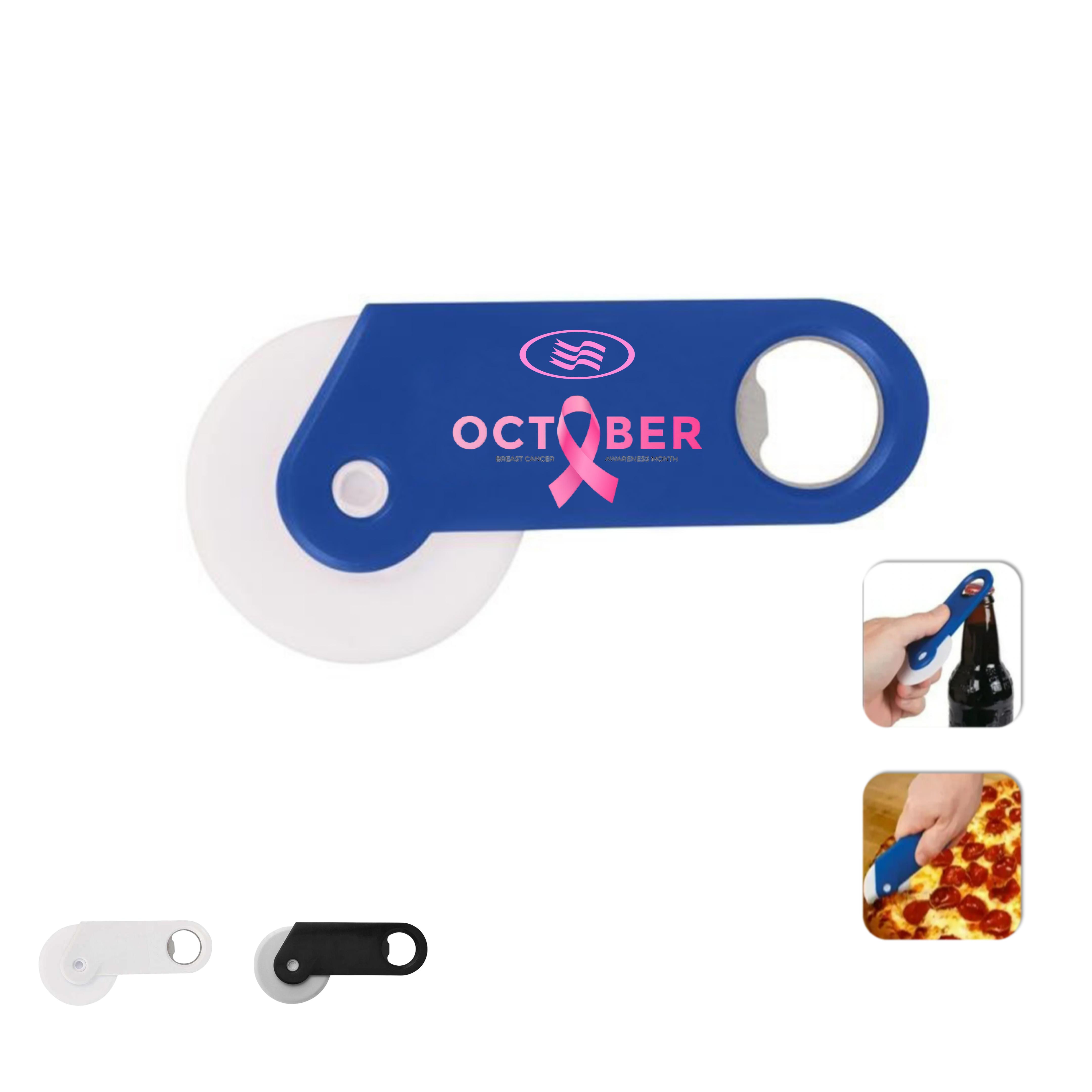 2-in-1 Pizza Cutter with Bottle Opener 4