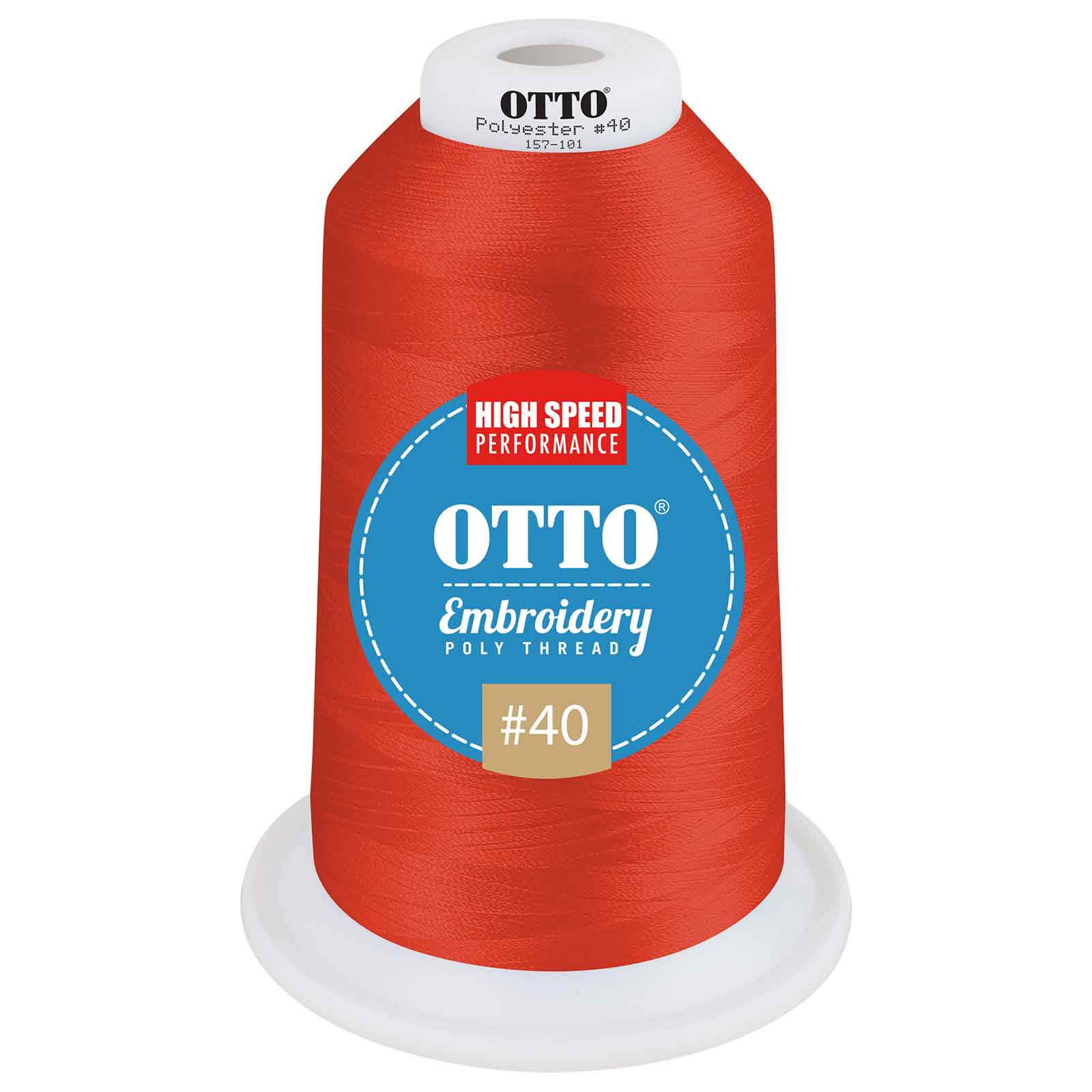 OTTO Embroidery Poly Thread #40 5,500 yd. King Cone 252