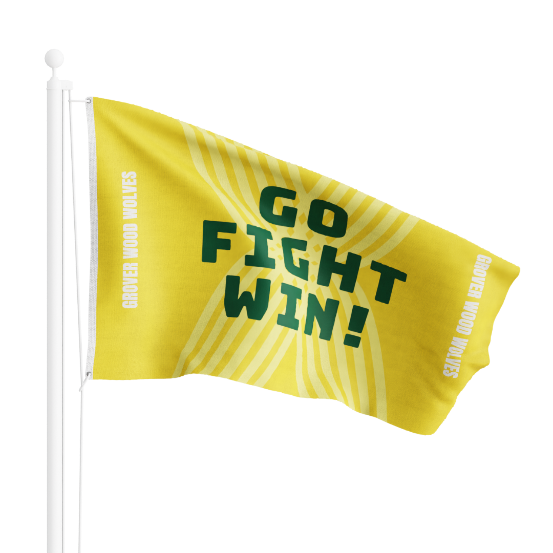 Large Flag 2' x 3' Spot Color