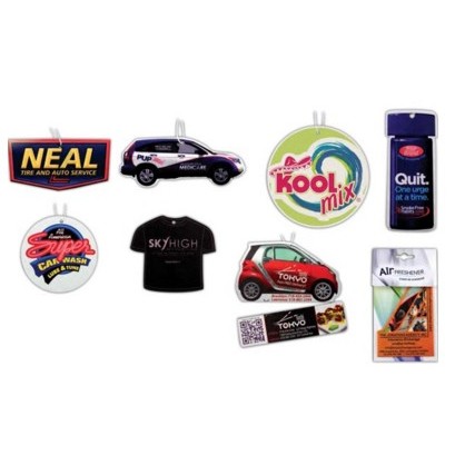 Various Shape Car Air Freshener Card 2