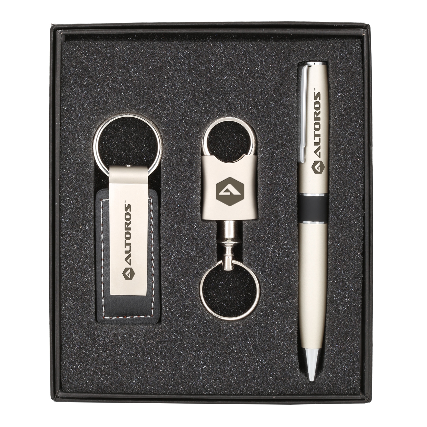 Metal Keychain & Pen Set 3