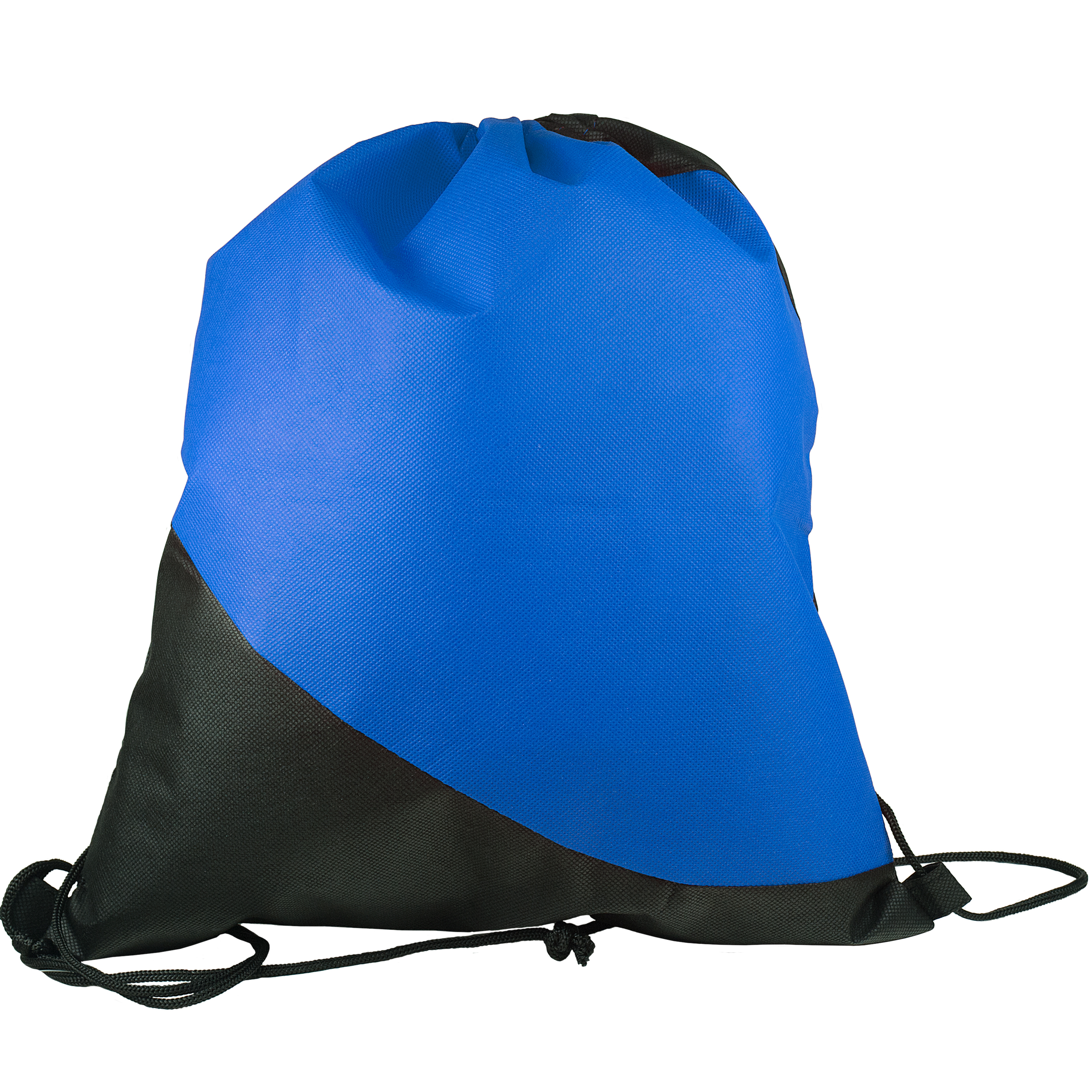 Two Color Non-Woven Drawstring Backpack (14"X16") 5