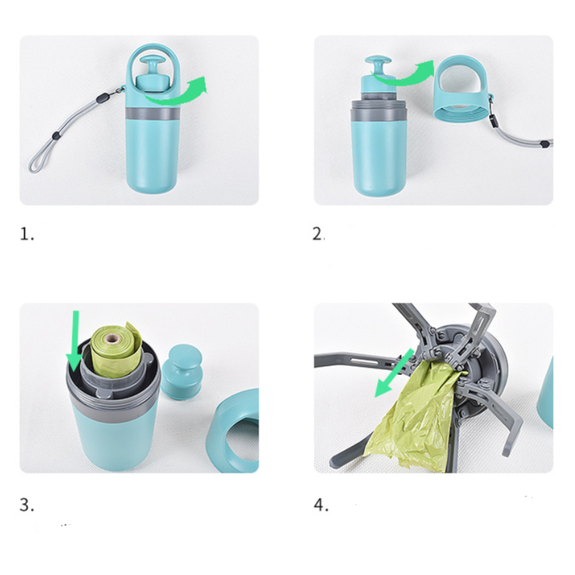 ABS Six Claw Pet Waste Picker 5