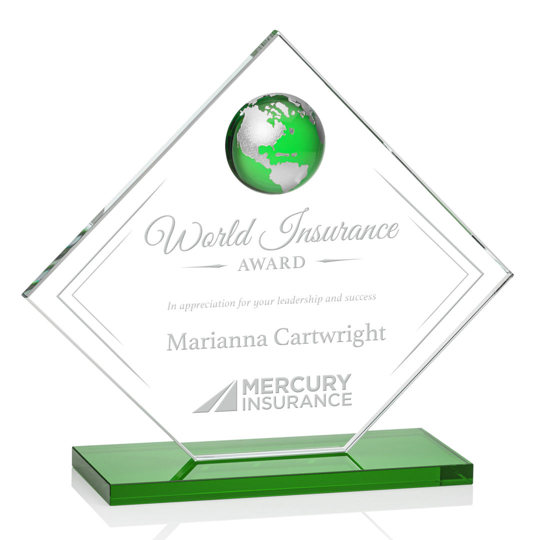 Ferrand Globe Award - Green/Silver 4