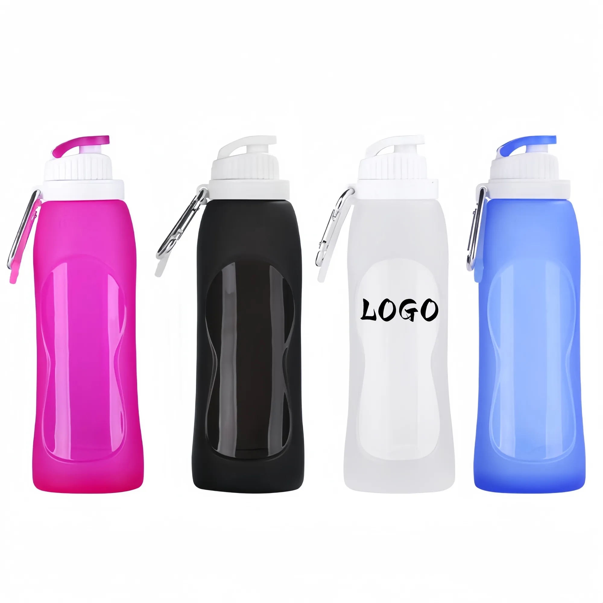 17OZ Collapsible Silicone Water Bottle 6