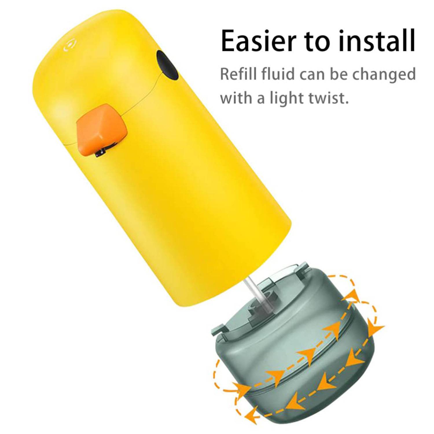 Touchless Foaming Soap Dispenser – Cute Yellow Duck Design 5