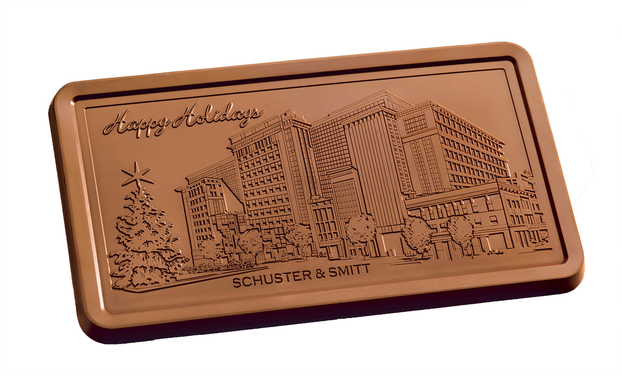 Giant 2lb. Engraved Chocolate Bar – Classic Packaging 2