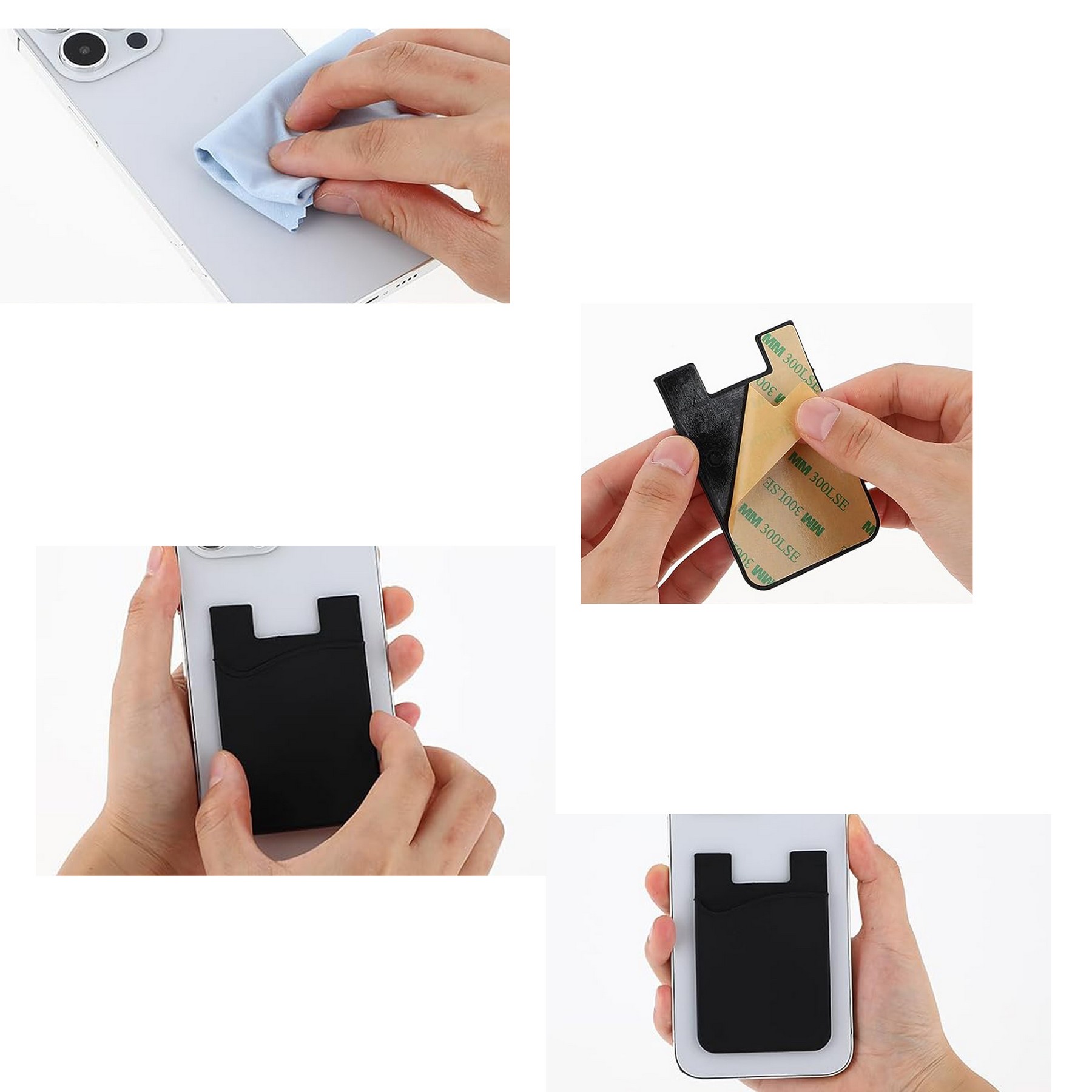 Silicone Phone Card Holder 3