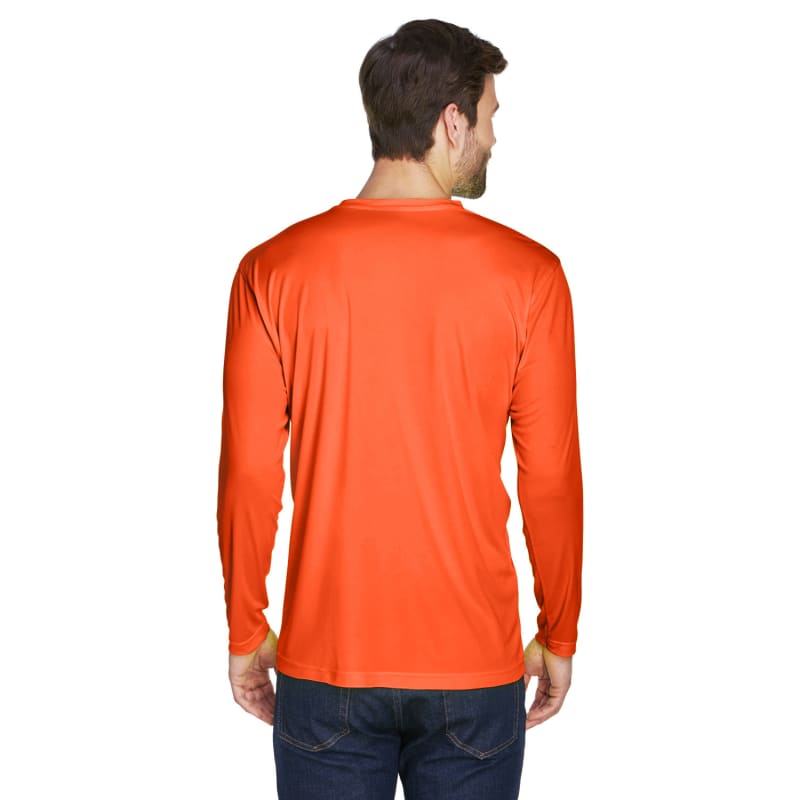 UltraClub Adult Cool & Dry Sport Long-Sleeve Performance Interlock T-Shirt 64
