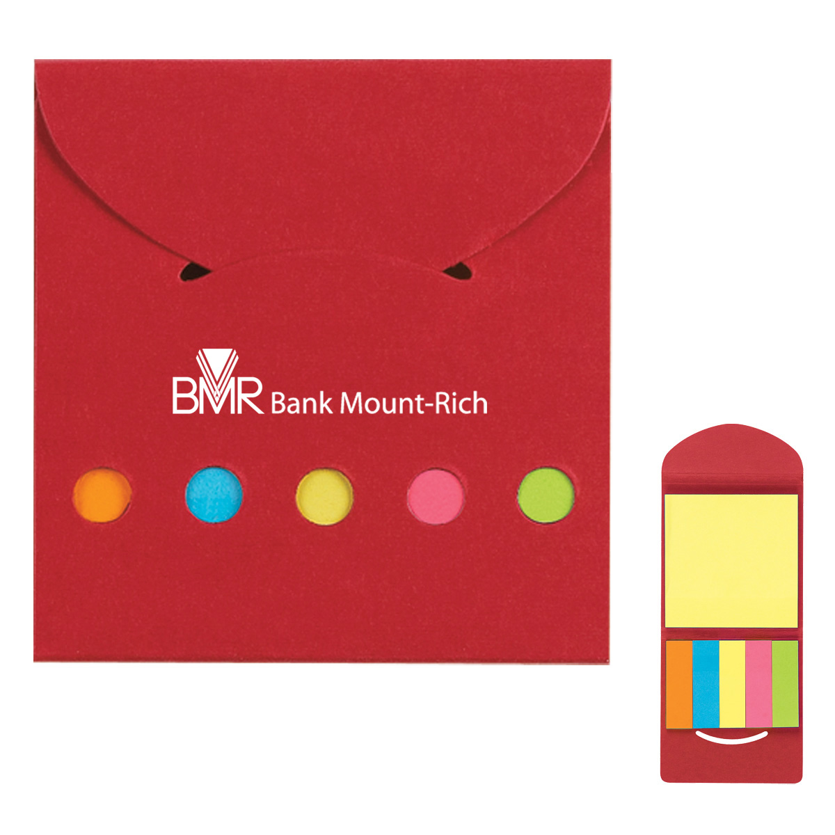 Sticky Notes And Flags In Pocket Case 10