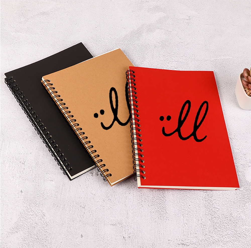 Kraft Paper Spiral Notebook 3