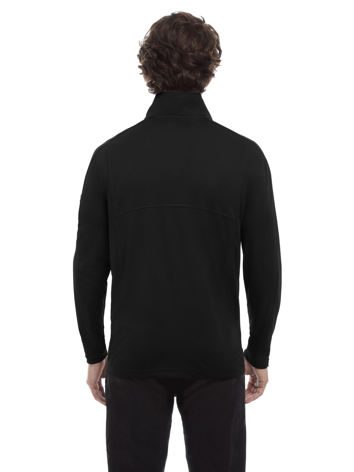 Blue Generation - Men's Pocketless 1/4-Zip Long Sleeve Pullover 3