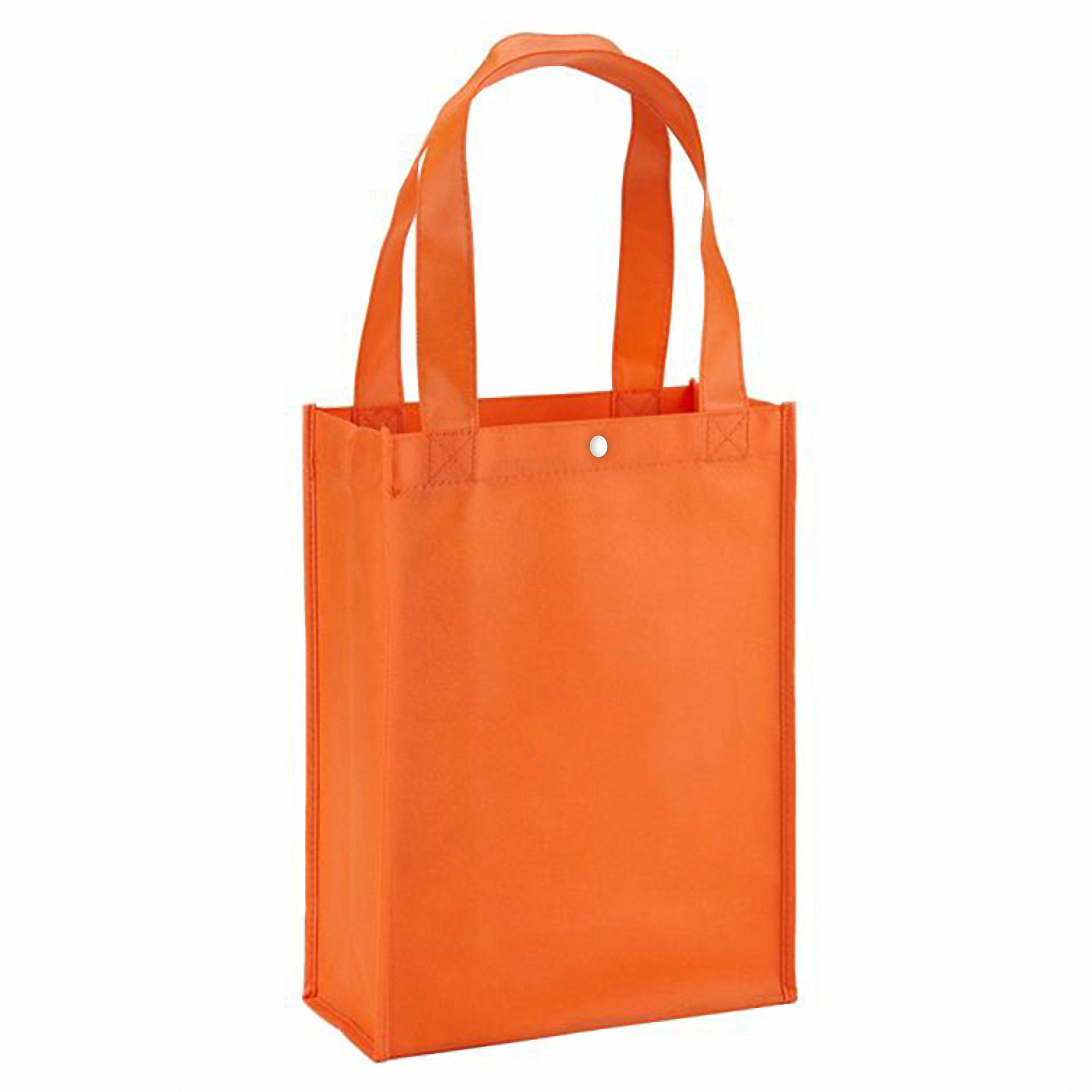 Reusable Non-Woven Tote Bag with Button Closure 2