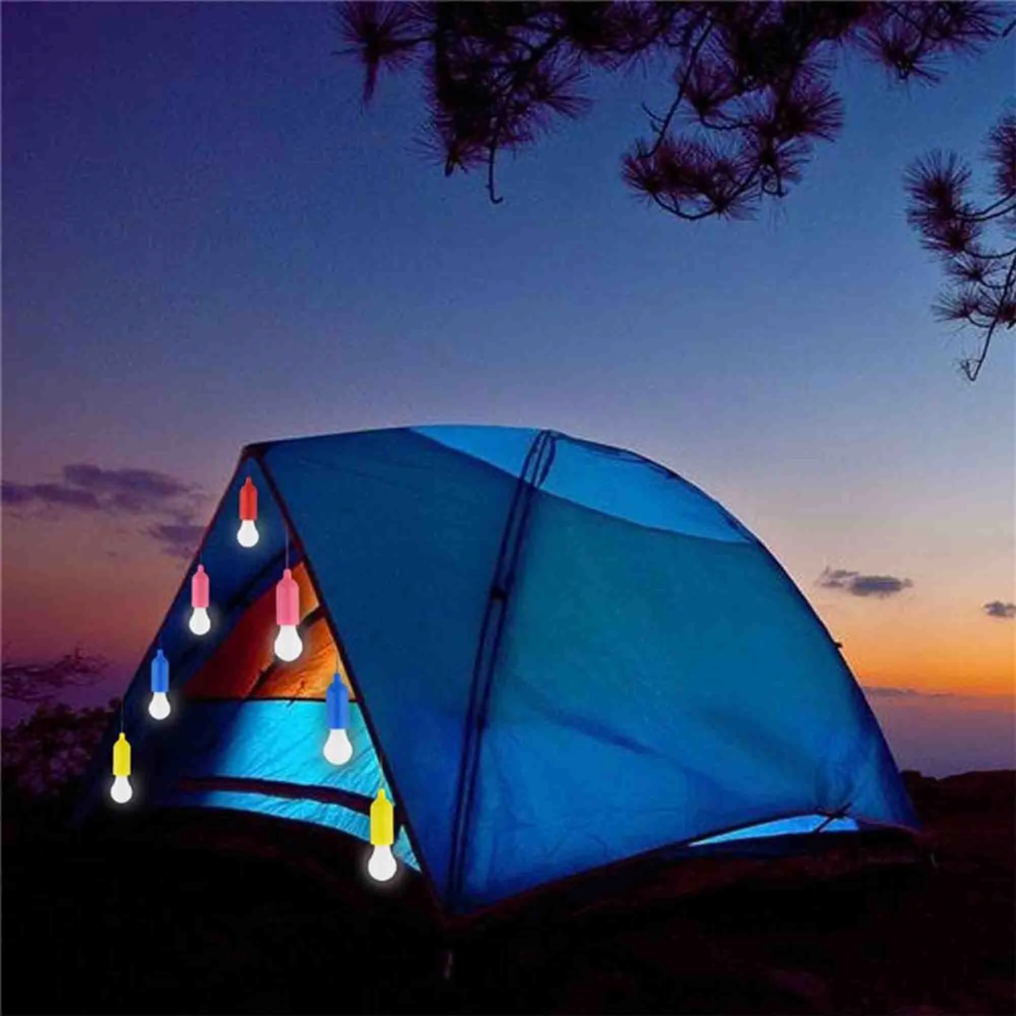 Adjustable LED Pull Cord Light Bulb 3