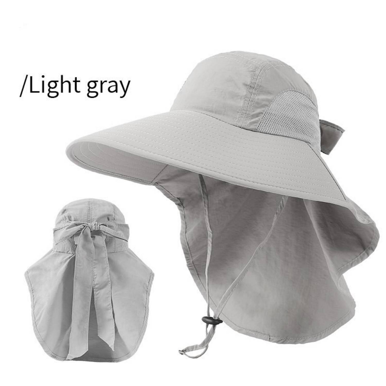 Adult UV Protection Wide Brim Polyester Sun Hat 11