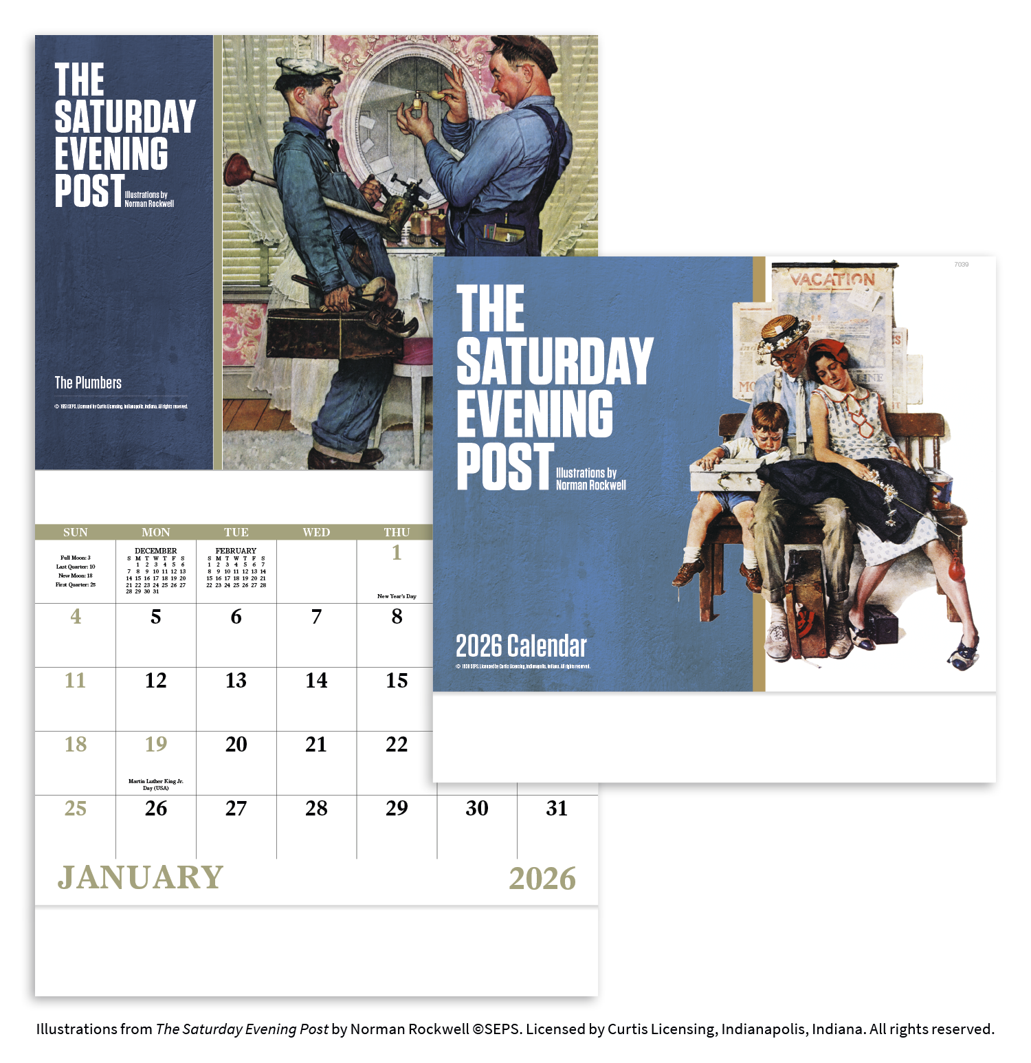 Good Value™  The Saturday Evening Post Illustrations by Norman Rockwell – Stapled Calendar 16