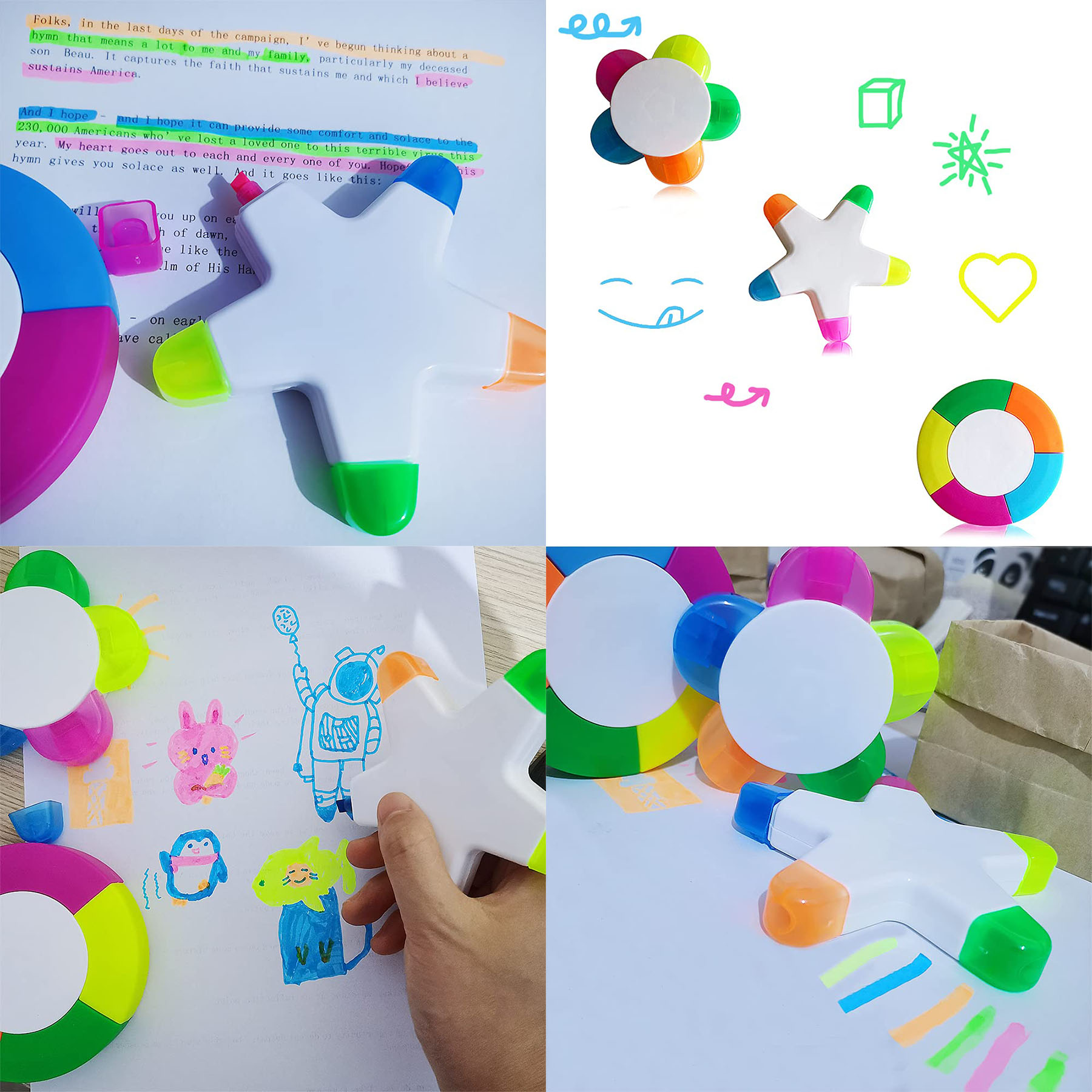 Fluorescent Highlighter Pens 2