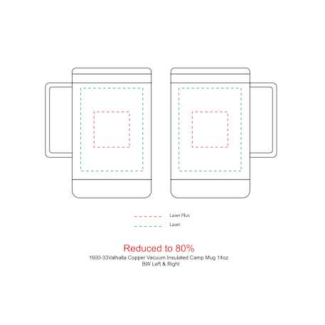 Valhalla Copper Vacuum Insulated Camp Mug 14oz 36