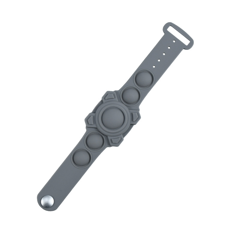 AirTag Holder /Adjustable Stretchy Silicone Pop It Watch Band 3
