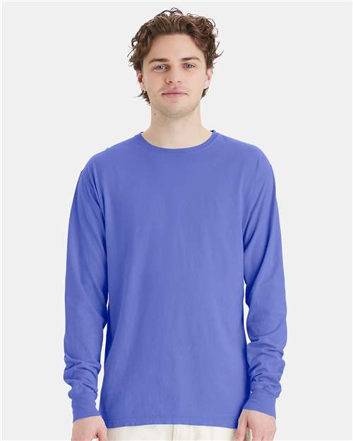 Unisex Garment-Dyed Long Sleeve T-Shirt - GDH200 135