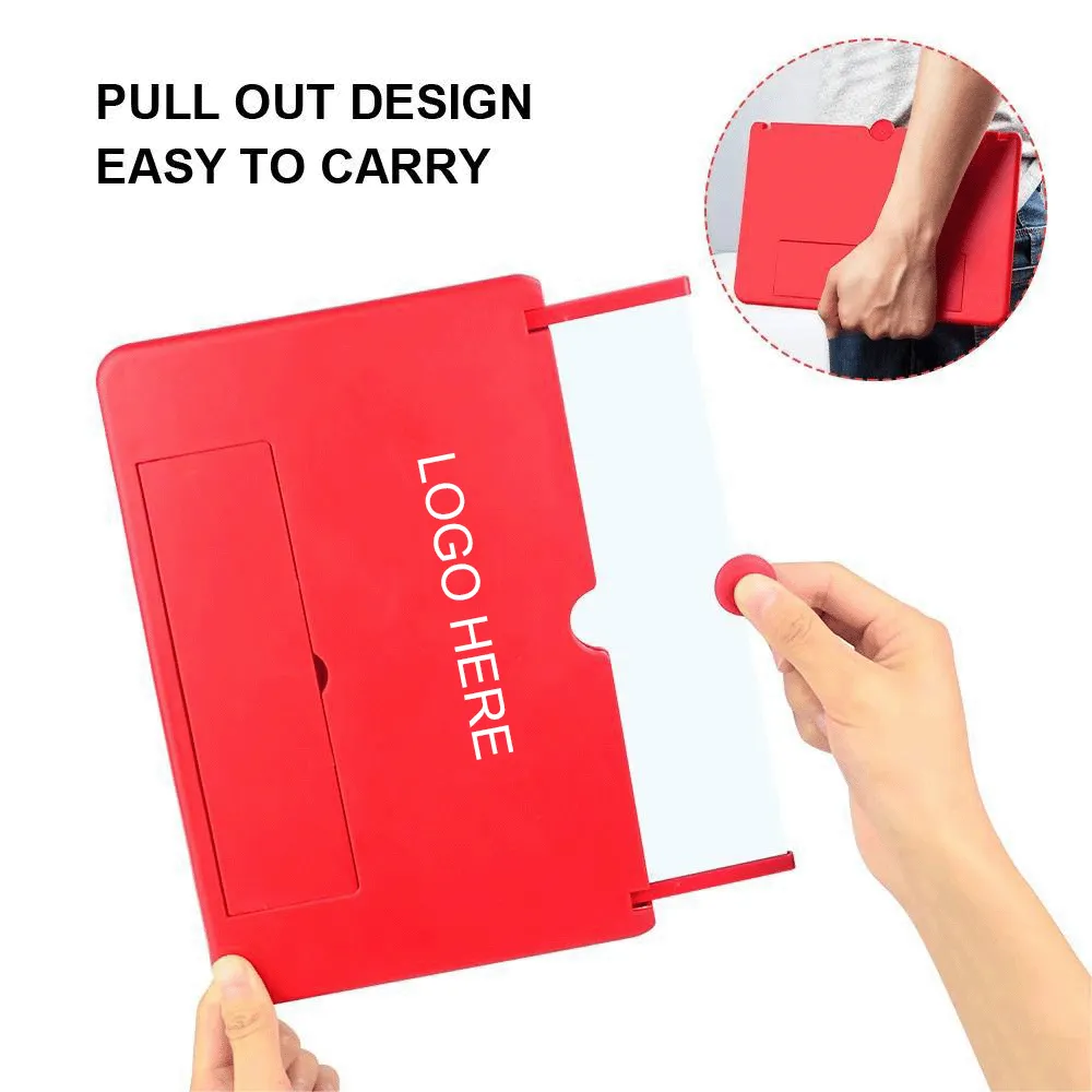 12 Inch Screen Amplifier with Foldable Stand Holder 2
